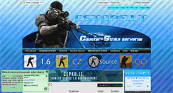 Desktop Screenshot of cstops.lt
